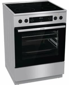 Gorenje GECS6C70XPA Elektromos tűzhely, 71L, 4 főzőzóna, AquaClean, A energiaosztály