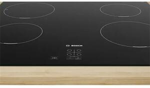 Bosch PUG611AA5E Beépíthető indukciós főzőlap, 59,2 cm, 4 főzőzóna, PowerBoost, Fekete