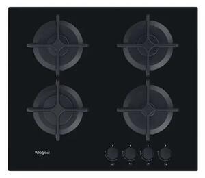 Whirlpool GOB 616/NB Beépíthető gáz főzőlap, 59 cm, 4 főzőzóna, Fekete
