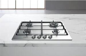 Whirlpool TGML 651 IX Beépíthető gáz főzőlap, 58 cm, 4 főzőzóna, Inox
