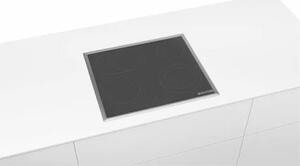 Bosch PKN645FP2E Beépíthető kerámia főzőlap, 58,3 cm, 4 főzőzóna, Időzítő, Fekete