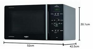Whirlpool MCP346SL Mikrohullámú Sütő - 25L