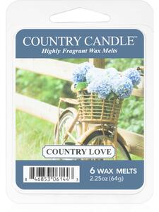 Country Candle Country Love illatos viasz aromalámpába 64 g