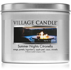 Village Candle Summer Nights Citronella illatos gyertya alumínium dobozban 311 g