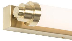 Fali lámpa fehér arannyal LED-del 3 fokozatban szabályozható IP44 - Yordi