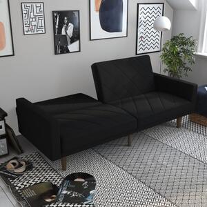 Fekete kinyitható kanapé 199 cm Paxson - Støraa