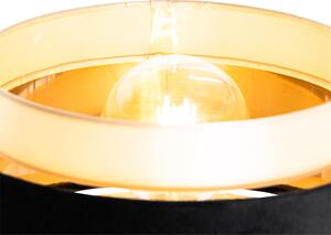 Modern állólámpa fekete arannyal - Elif
