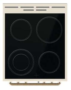 Gorenje GECS5B70CLI Elektromos tűzhely, 71L, 4 főzőzóna, FrozenBake, A energiaosztály