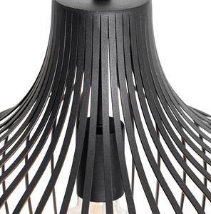 Modern függőlámpa fekete 38 cm - Saffira