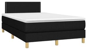 Fekete Ágy LED-del - 120x200 cm