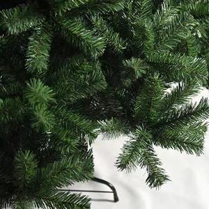 Natura MF-210 karácsonyfa zöld műfenyő fém talppal 210 cm
