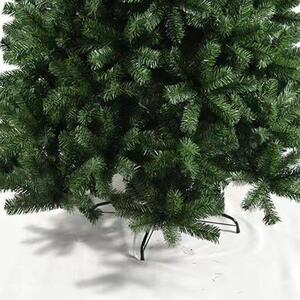 Natura MF-210 karácsonyfa zöld műfenyő fém talppal 210 cm