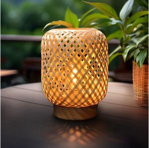 Solight Solight WO3107 - LED Dekoratív asztali lámpa BOHO LED/2xAAA rattan SL1539