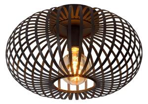 Lucide Lucide 78174/40/30 - Mennyezeti lámpa MANUELA 1xE27/60W/230V átm. 39,5 cm fekete LC2529