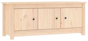 Tömör fenyőfa cipősszekrény 110 x 38 x 45,5 cm