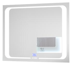 Négyszögletes Fürdőszobai Tükör LED Világítással, SP4 Medium, IP21, 6500K, 535LM, Sz80xM65 cm