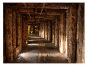 Fotótapéta - Wooden passage