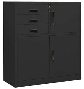 VidaXL Acél Irodai Szekrény - 90x40x102 cm