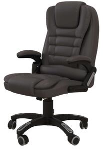 Homcom masszázsszék Fekete 62x68x121 cm