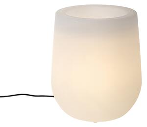 Okos kültéri állólámpa virágcserepes fehér IP44 Wi-Fi A60 - Flowerpot