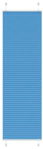 Pliszírozott redőny kék 65x200 cm Szövetszélesség 64,4 cm