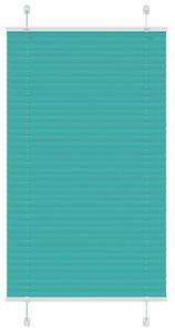 Pliszírozott redőny Benzinzöld 75x150 cm szövetszélesség