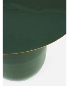 NALIMA sötétzöld lerakóasztal 50cm átmérő