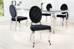 MODERN BAROCK III - design szék - fekete
