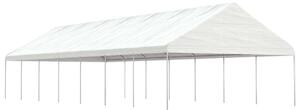 VidaXL Pavilon 15,61x5,88m, Fehér