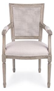 LILIANE bézs szék karfával