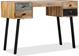 VidaXL Antik Íróasztal - Újrahasznosított Teakfa - 110x50x76cm