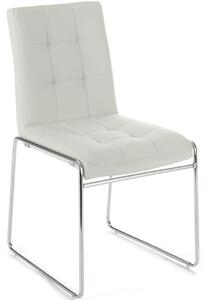 BERGAMO design szék - fehér