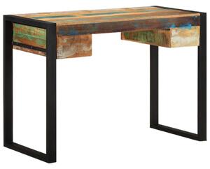 VidaXL Íróasztal - Újrahasznosított Fa - 110x50x77cm
