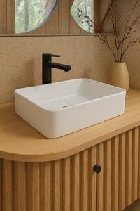 Erga Belle, asztali mosogató 480x370x130 mm, fehér fényes, ERG-V03-YT-038-WH