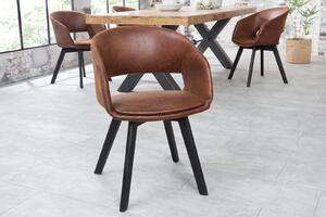 NORDIC STAR design szék - kávé