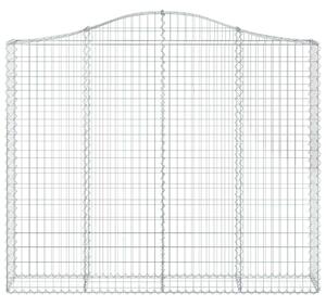 Gabion Kosár - Íves - 3 db - 200x30x160/180cm