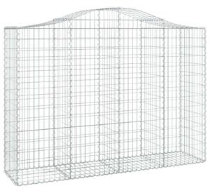 Gabion Kosár - Íves - 200x50x140/160 cm
