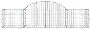 Gabion Kosár - Íves - 8 db - 200x50x40/60cm