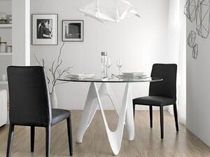 BUTTERFLY design kerek étkezőasztal - 110/120/130/140cm