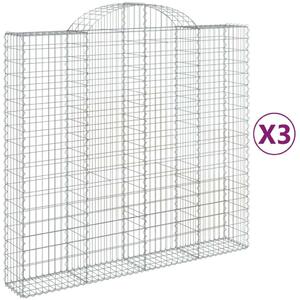 3 db Íves Gabion Kosár - 200x50x180/200 cm