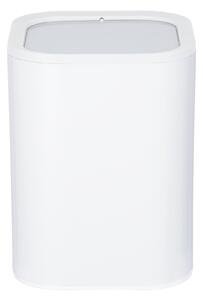 Műanyag Szemeteskosár, Oria Fehér, 7L, H19,5xSz19,5xM25 cm