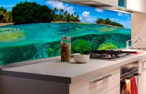 Öntapadós fotótapéta konyhába korallzátony