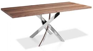 SIGMA SQUARE design étkezőasztal - dió- 140/150/160/180cm