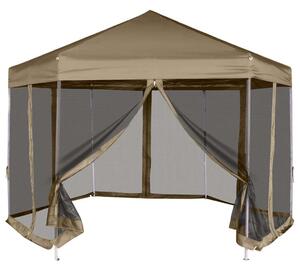 VidaXL Összecsukható Pavilon Szúnyoghálóval - 3,6x3,1m