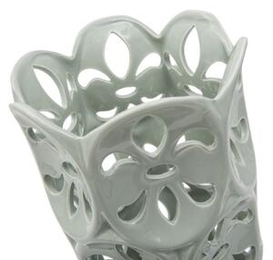 PETAL WHITE fehér porcelán váza