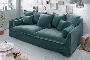HEAVEN modern kanapé - kék - 210cm