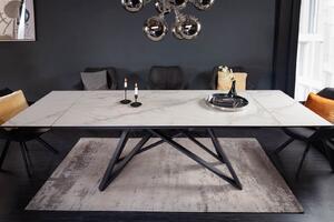 ATLAS design bővíthető étkezőasztal - márvány - 180-220-260cm