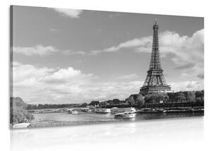 Kép Párizs fekete fehérben