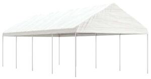 Fehér Pavilon - Polietilén - 8,92 x 4,08 x 3,22 m