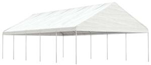 VidaXL Nagy Fehér Pavilon - 11,15 x 5,88 m